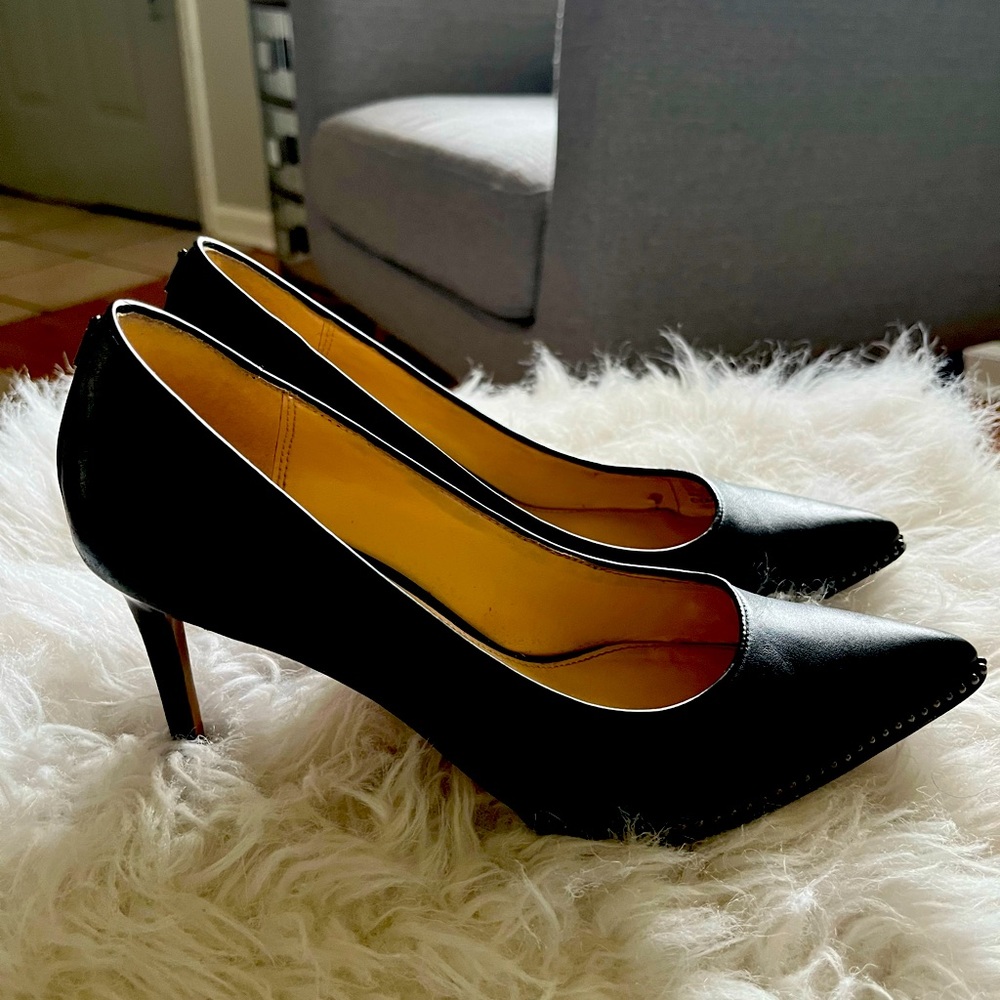 Coach beaded pumps size 6.5